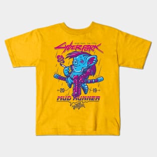 Cyberpork 2019: Mud Runner Kids T-Shirt